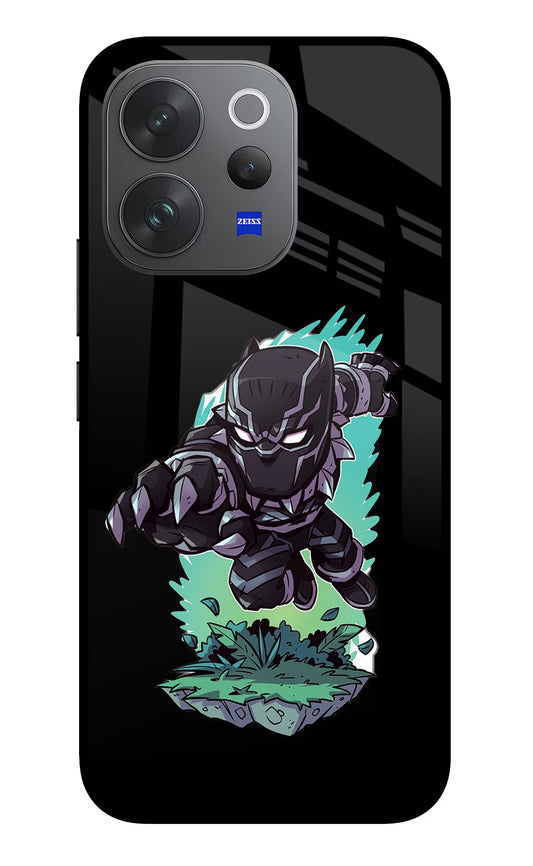 Black Panther Vivo V70 Elite 5G Glass Case