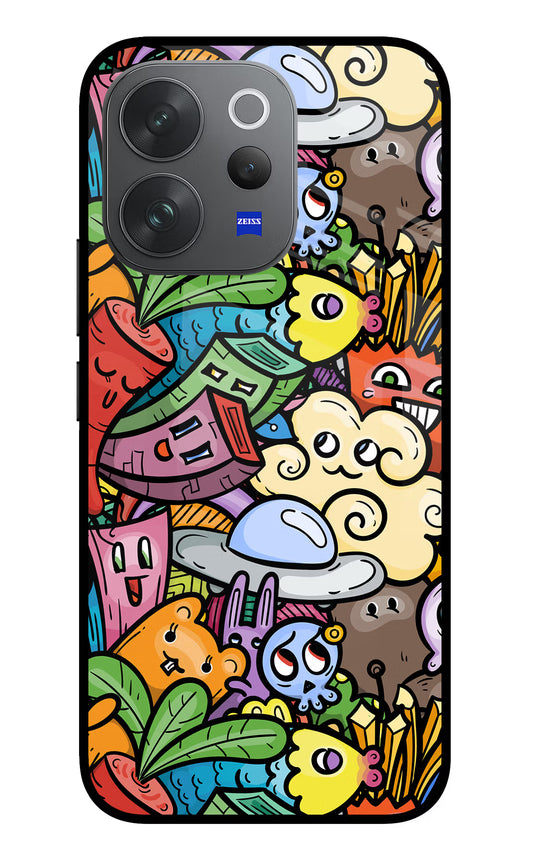 Veggie Doodle Vivo V70 Elite 5G Glass Case
