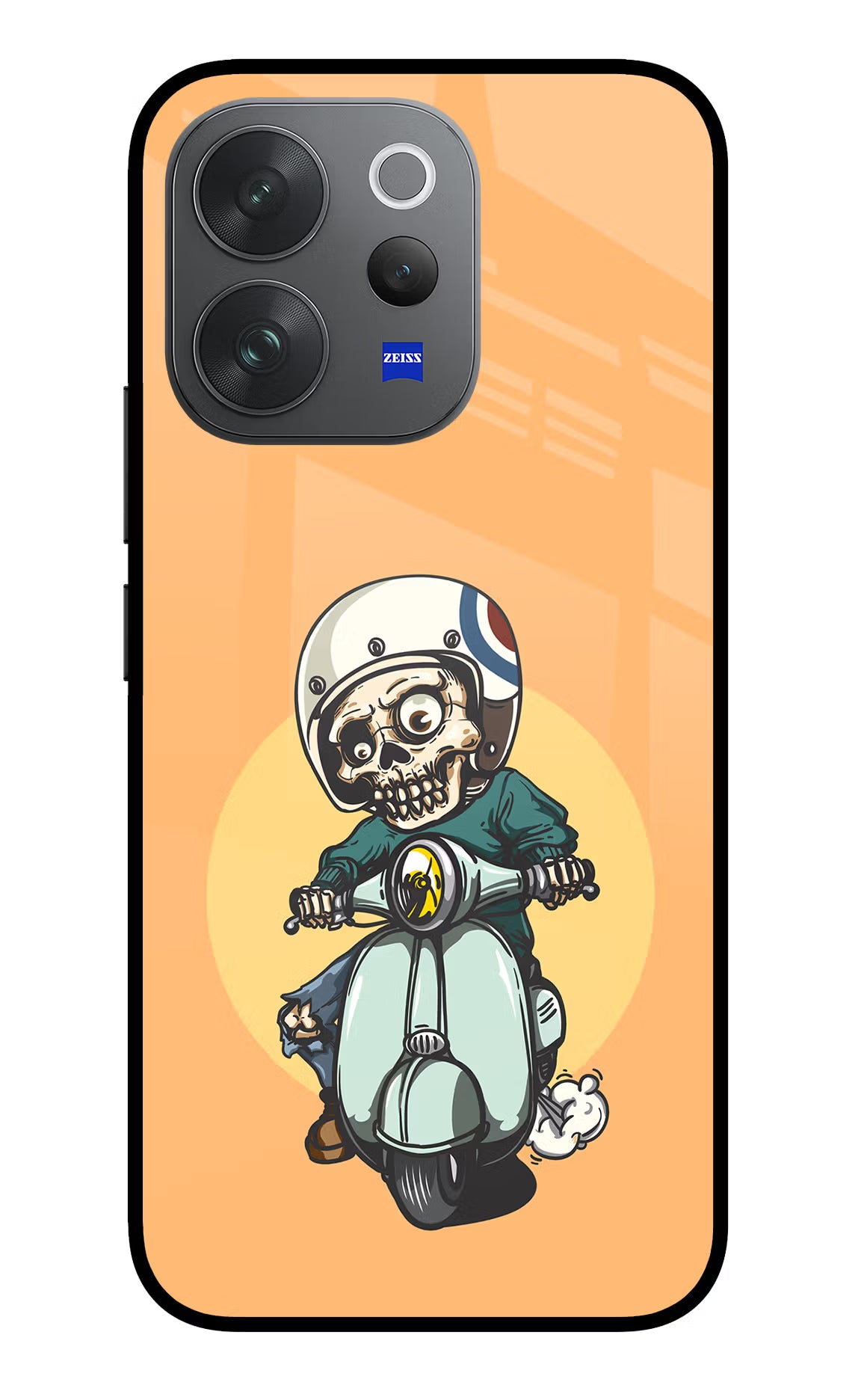 Undead Biker Vivo V70 Elite 5G Glass Case