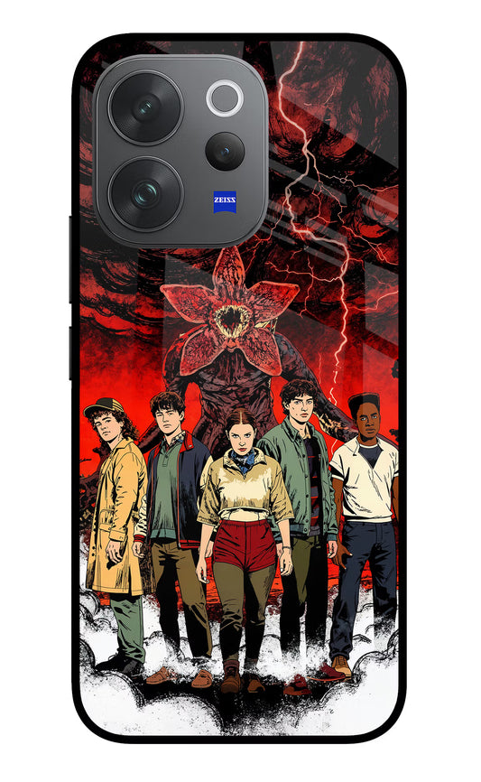 Ordinary Things Characters Vivo V70 Elite 5G Glass Case