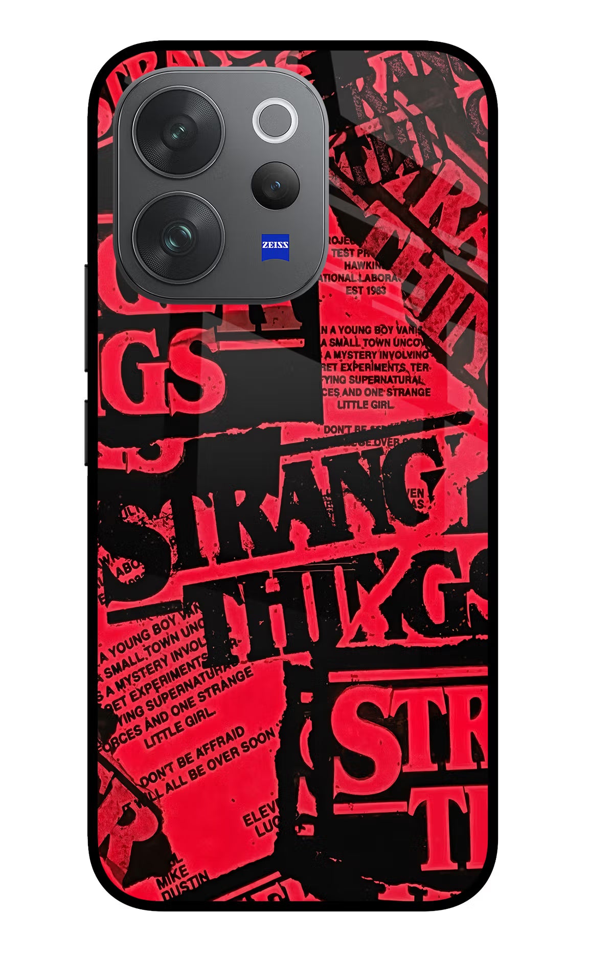 Ordinary Things Vivo V70 Elite 5G Glass Case Back Cover by Casekaro