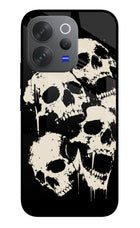 Dead Stack Vivo V70 Elite 5G Glass Case Back Cover by Casekaro