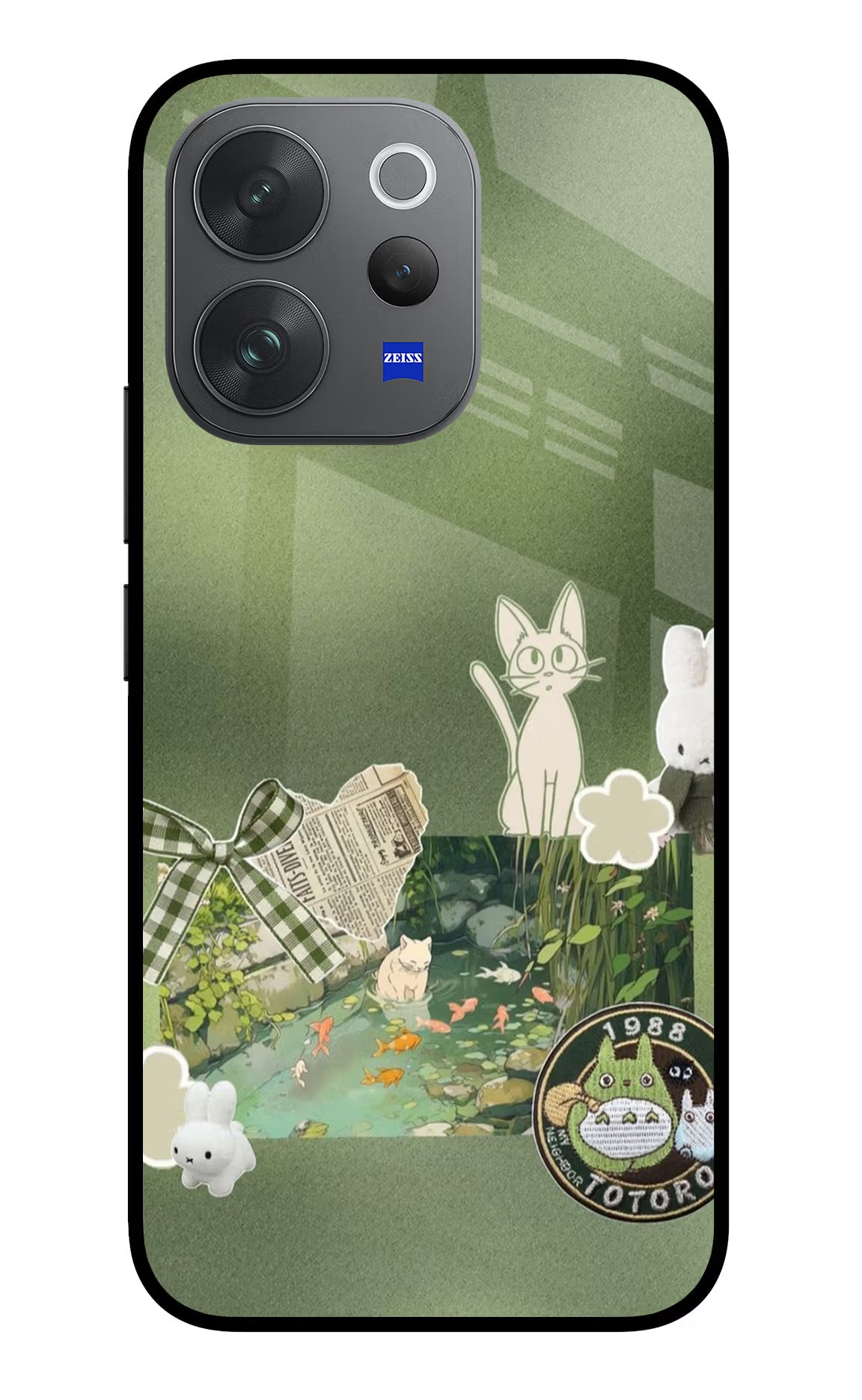 Aesthetic anime Vivo V70 Elite 5G Glass Case