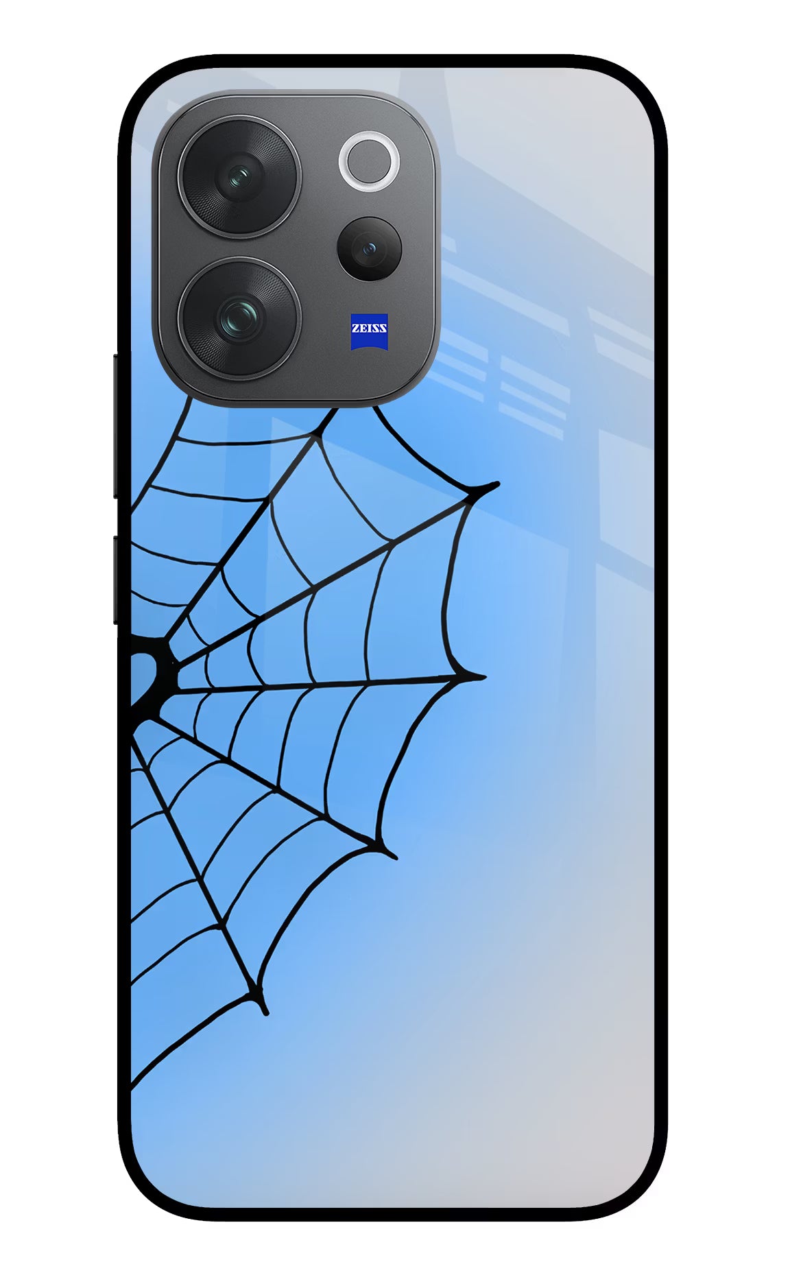 Blue Web Vivo V70 Elite 5G Glass Case