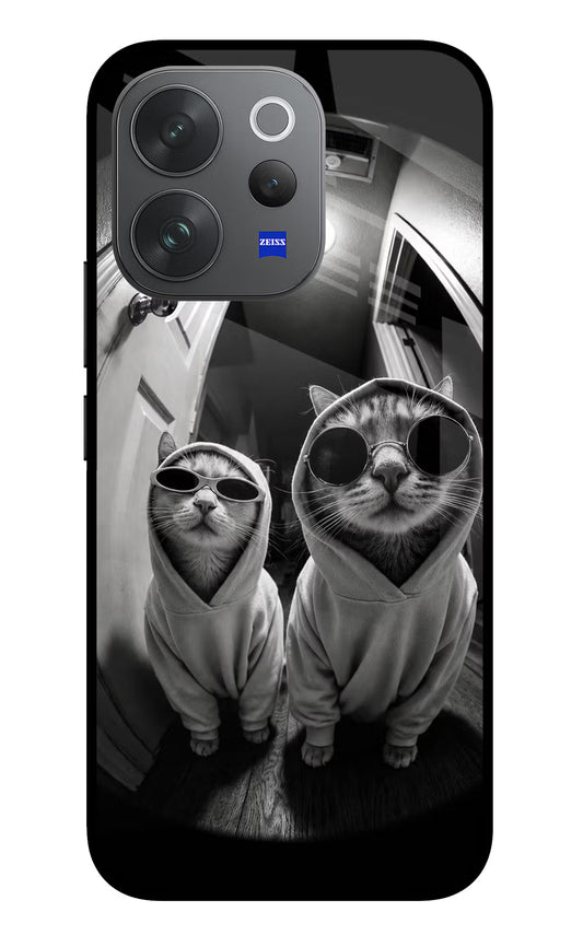 Hood Cats Vivo V70 Elite 5G Glass Case