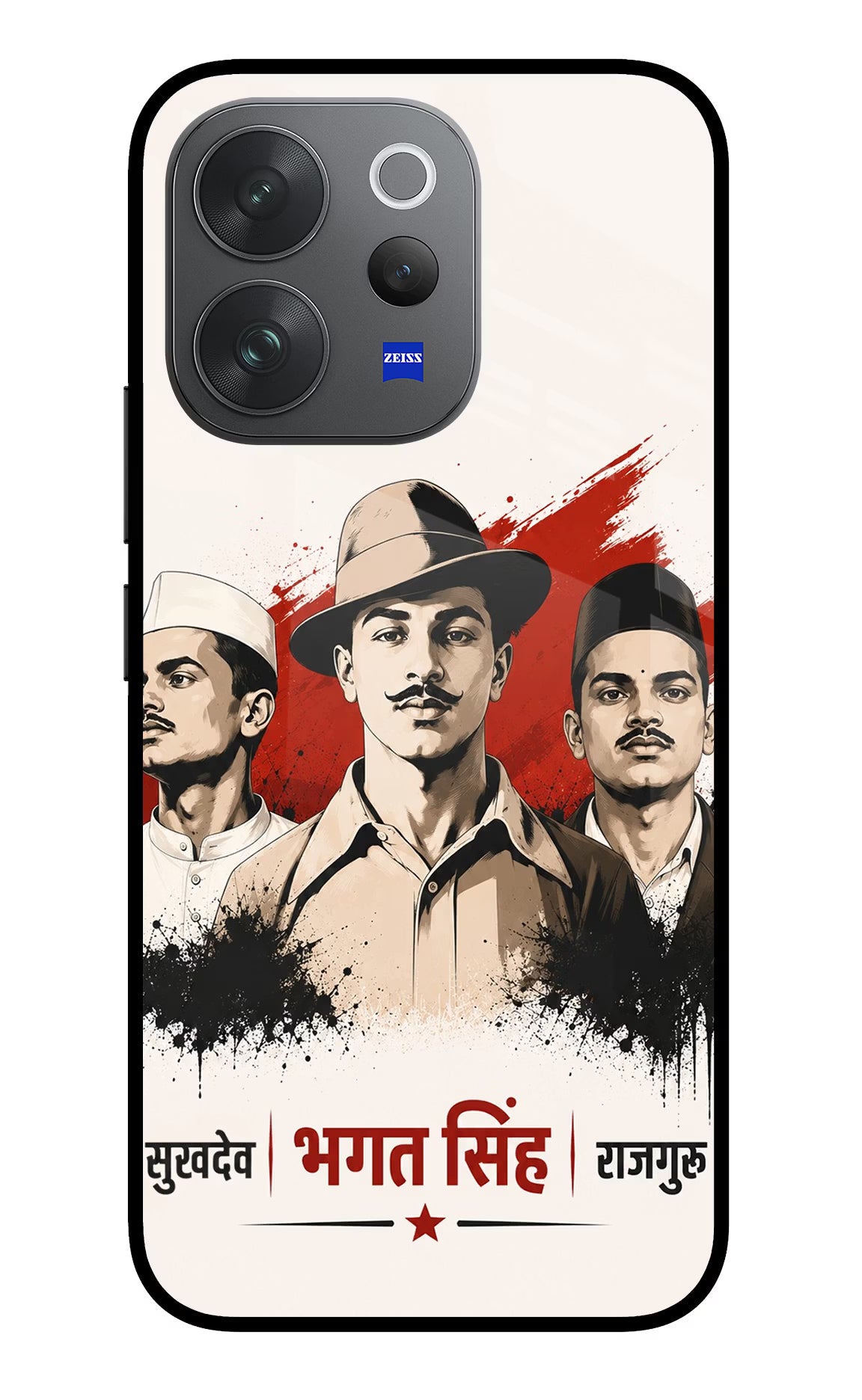 Sardar Patel Iron Will Vivo V70 Elite 5G Glass Case