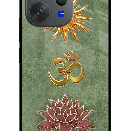 Om & Lotus Vivo V70 Elite 5G Glass Case