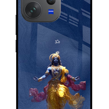 Cosmic Krishna Vivo V70 Elite 5G Glass Case