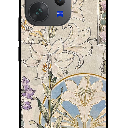 White Lily Vivo V70 Elite 5G Glass Case