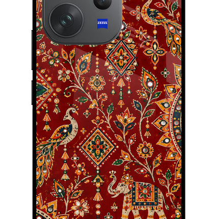 Laal Riwaaz Vivo V70 Elite 5G Glass Case