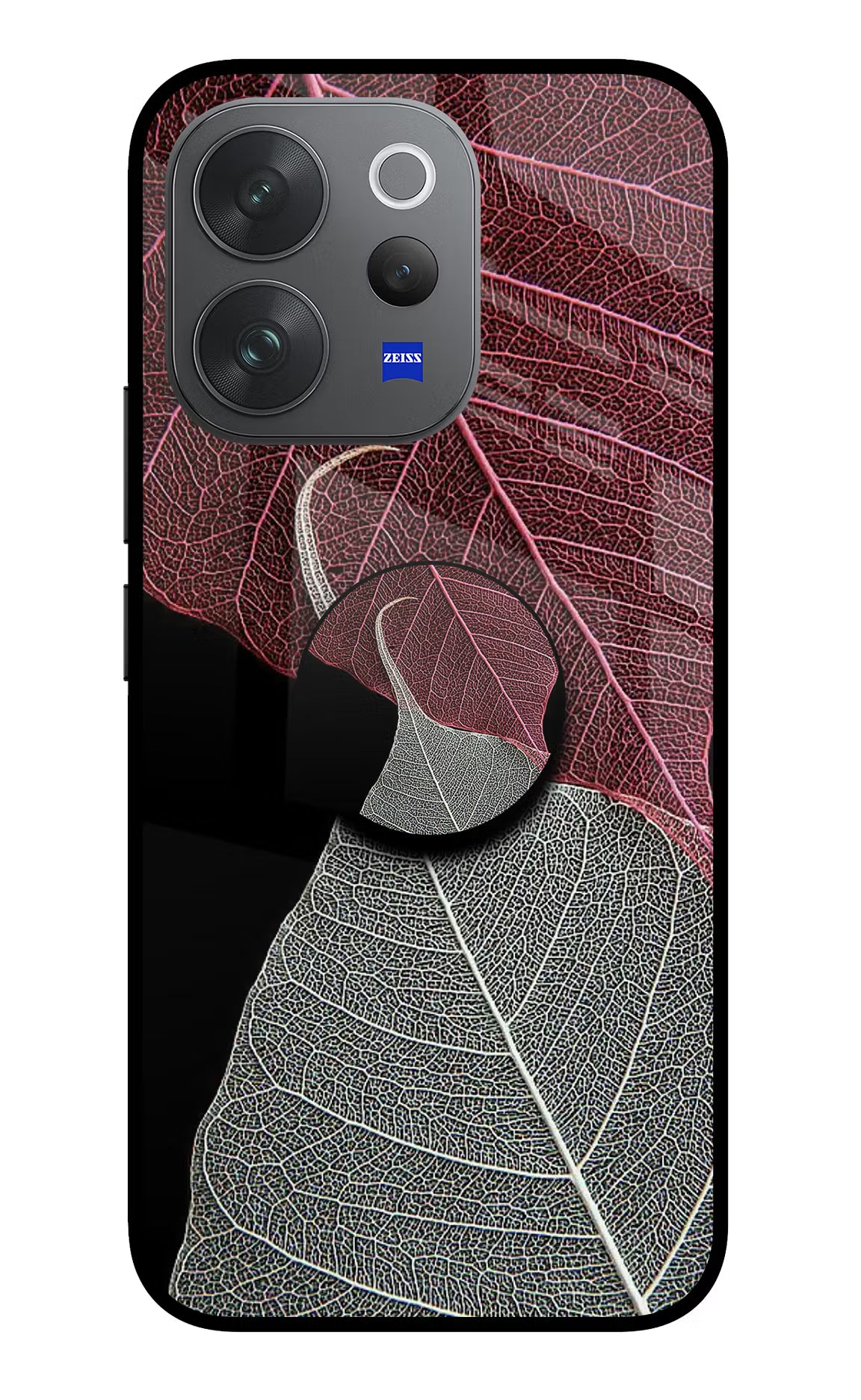 Leaf Pattern Vivo V70 Elite 5G Pop Case by Casekaro