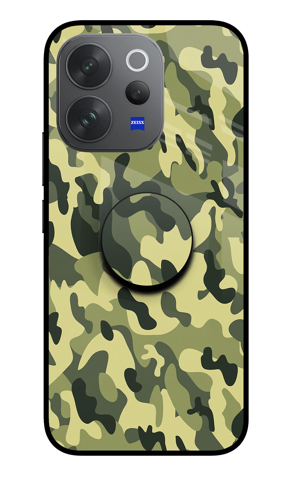 Camouflage Vivo V70 Elite 5G Pop Case by Casekaro