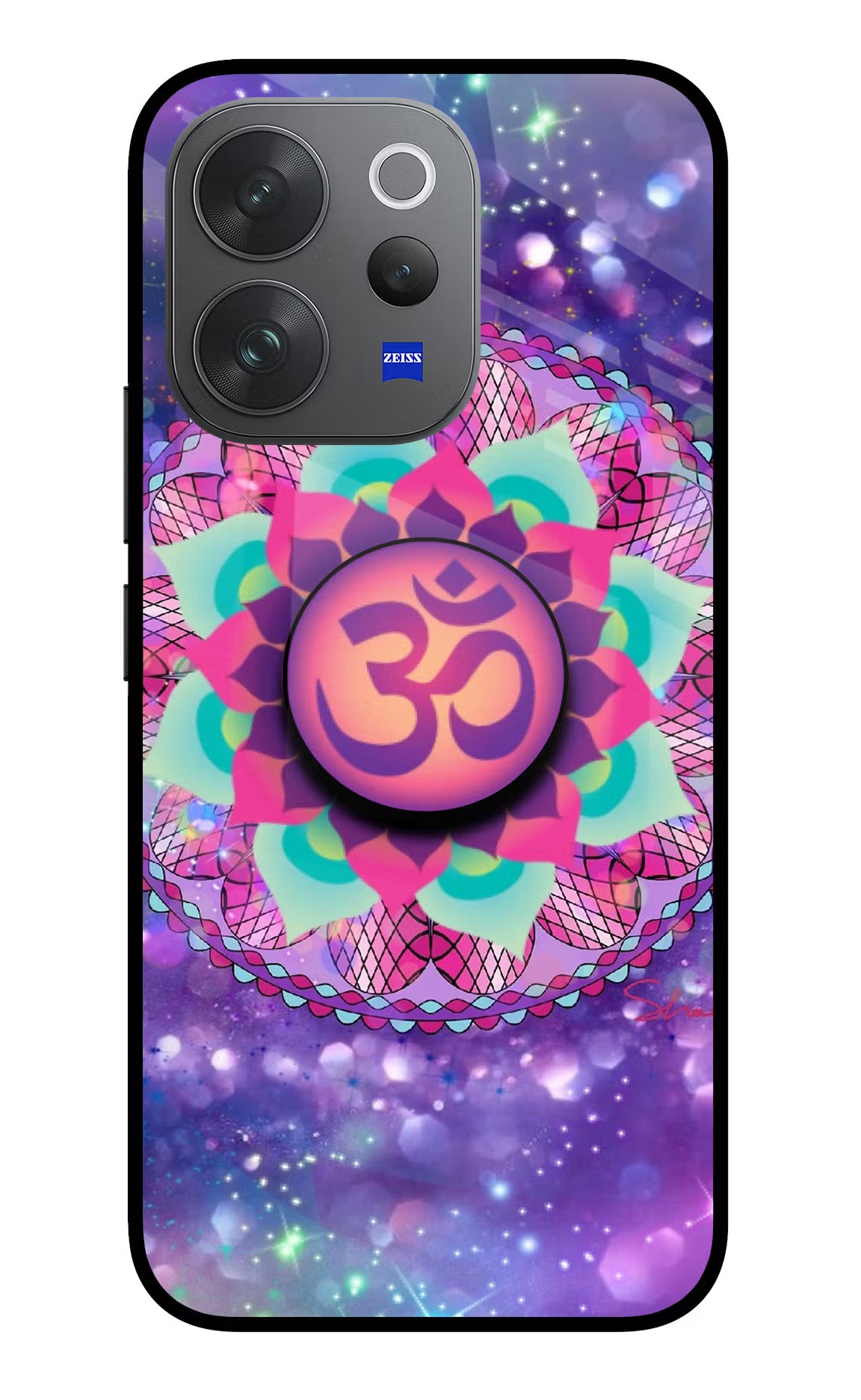 Om Purple Vivo V70 Elite 5G Pop Case by Casekaro