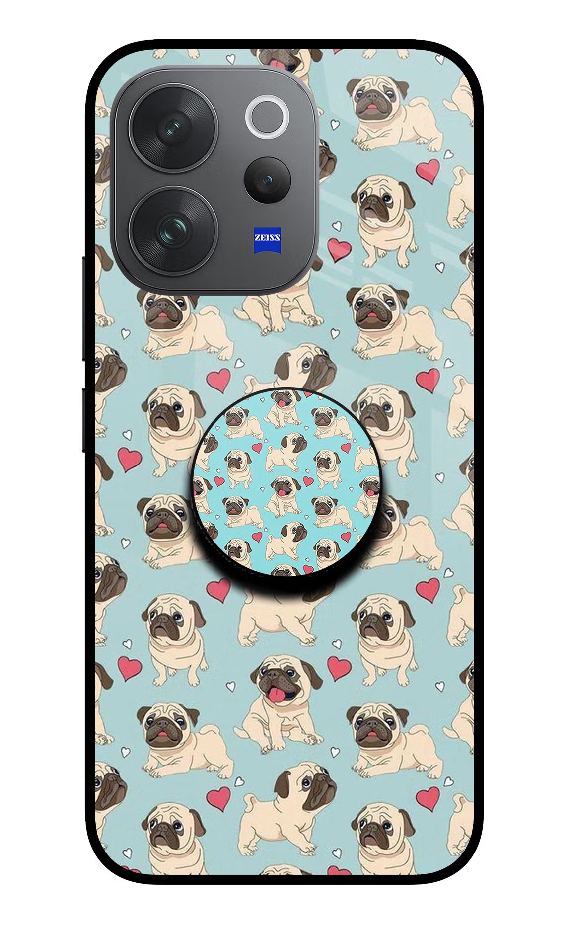 Pug Dog Vivo V70 Elite 5G Pop Case by Casekaro