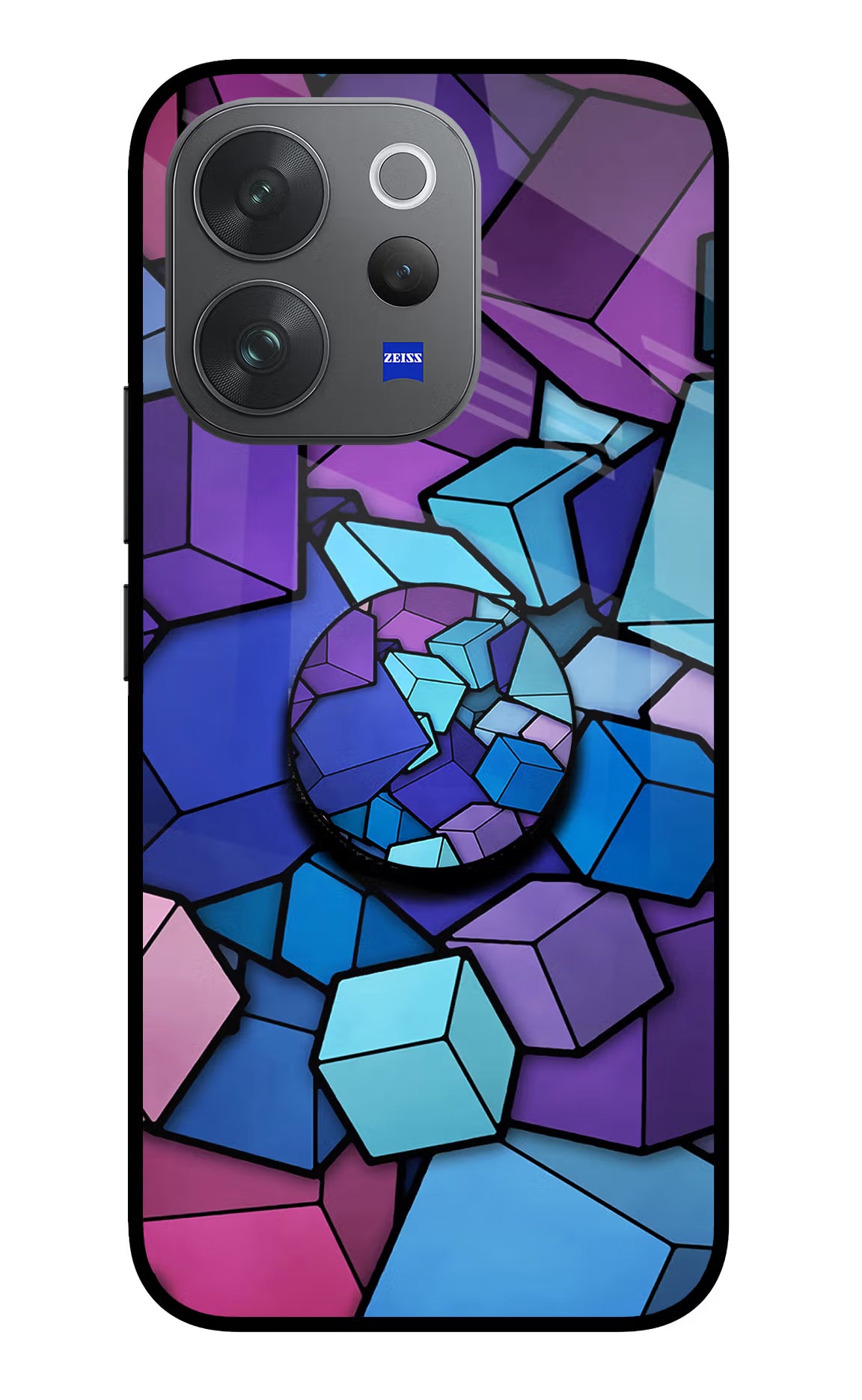 Cubic Abstract Vivo V70 Elite 5G Pop Case by Casekaro