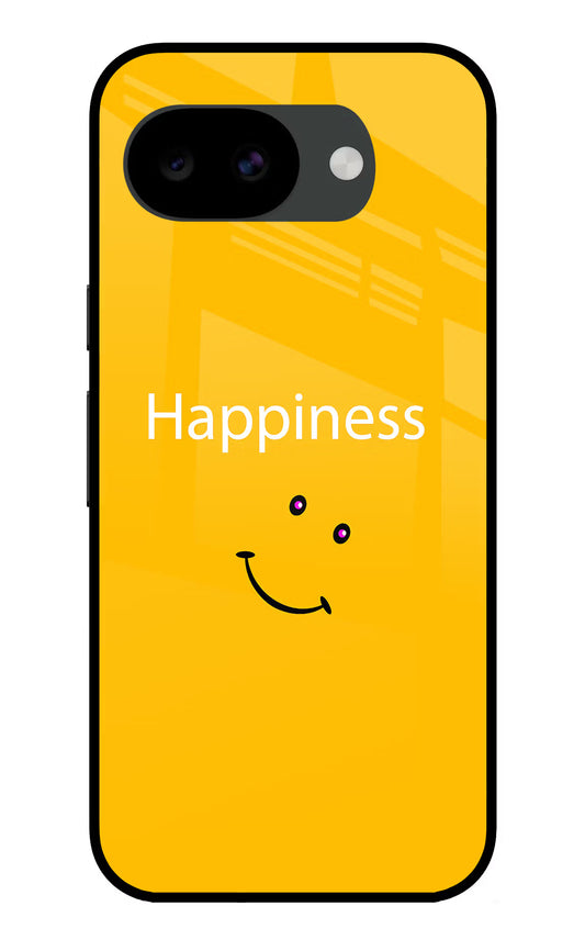 Happiness With Smiley Google Pixel 10a Glass Case