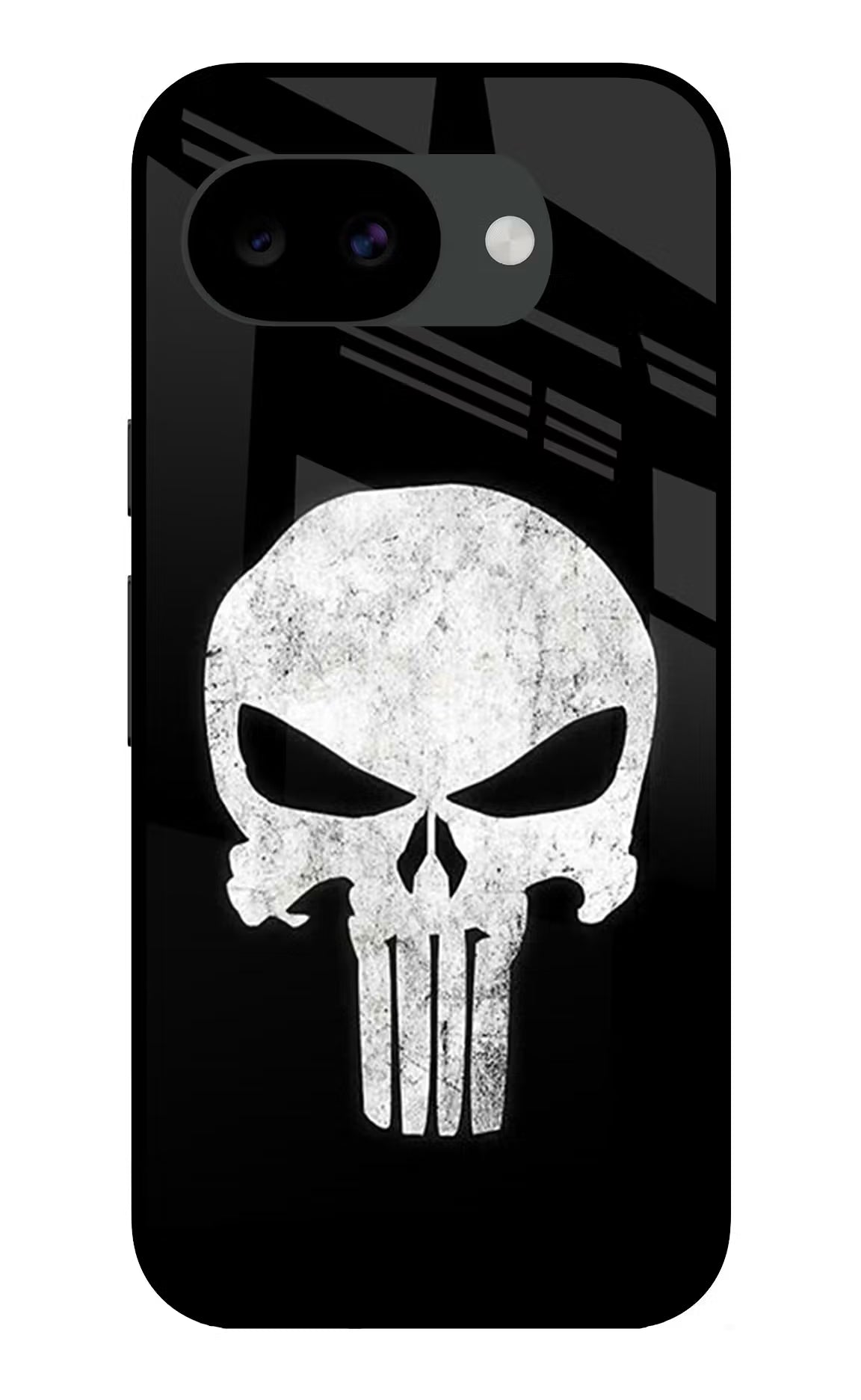 Punisher Skull Google Pixel 10a Glass Case