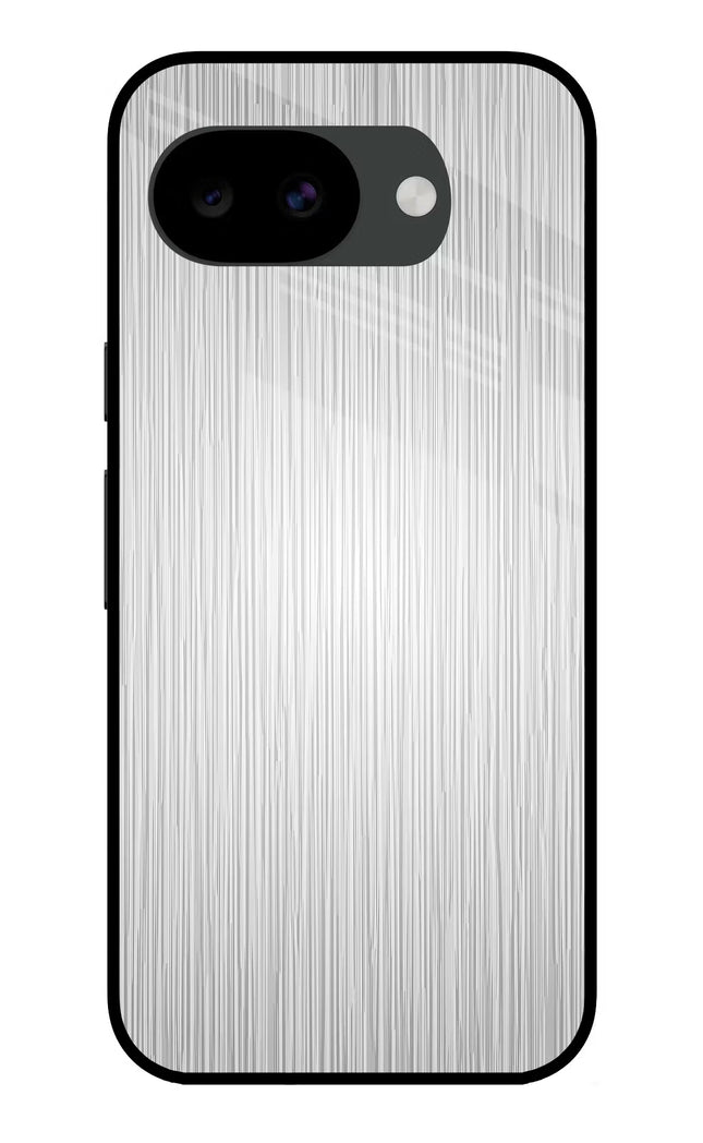Wooden Grey Texture Google Pixel 10a Glass Case Back Cover by Casekaro