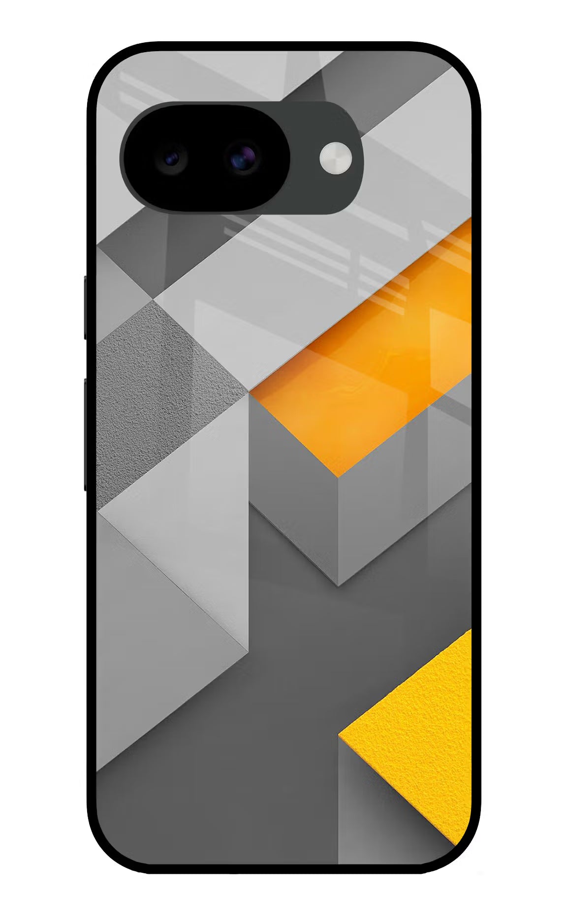 Abstract Google Pixel 10a Glass Case