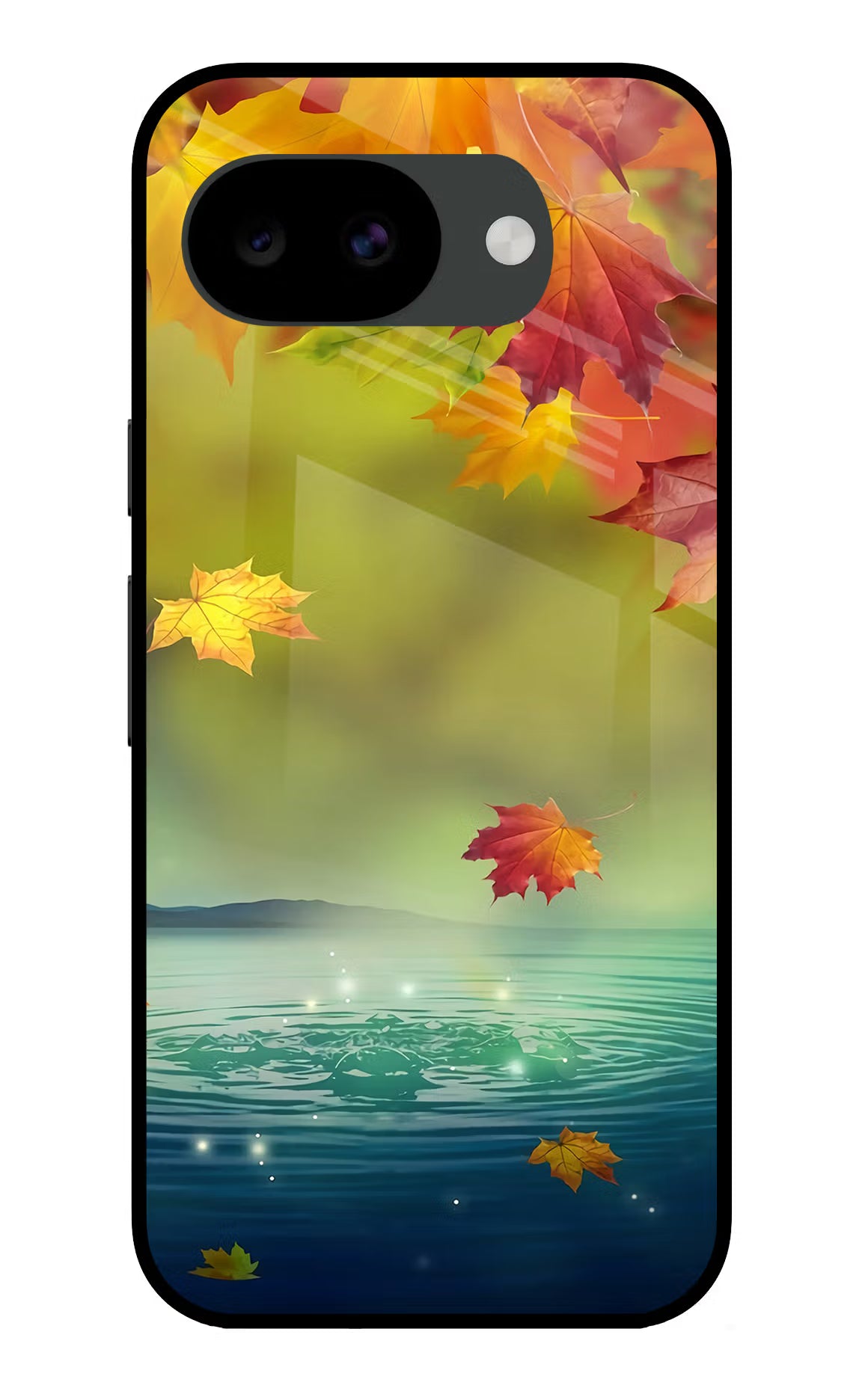 Flowers Google Pixel 10a Glass Case