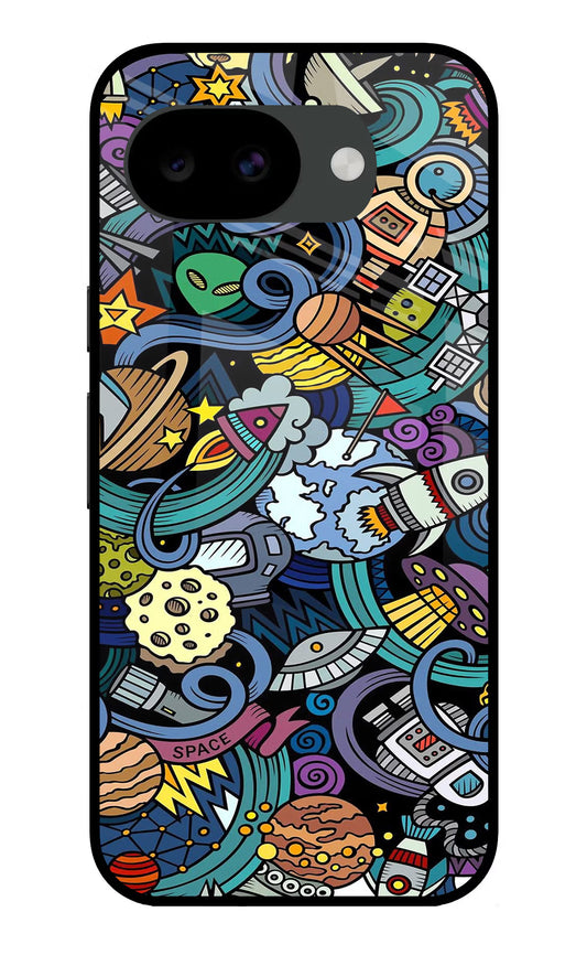 Space Abstract Google Pixel 10a Glass Case