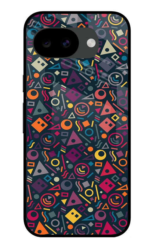 Geometric Abstract Google Pixel 10a Glass Case