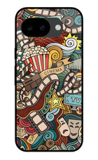 Cinema Abstract Google Pixel 10a Glass Case