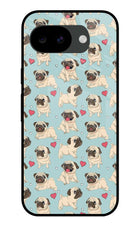 Pug Dog Google Pixel 10a Glass Case Back Cover by Casekaro