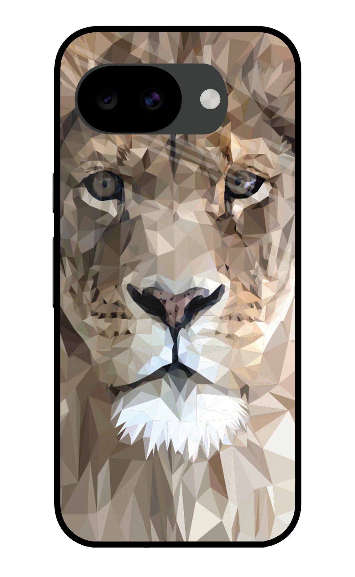 Lion Art Google Pixel 10a Glass Case Back Cover by Casekaro