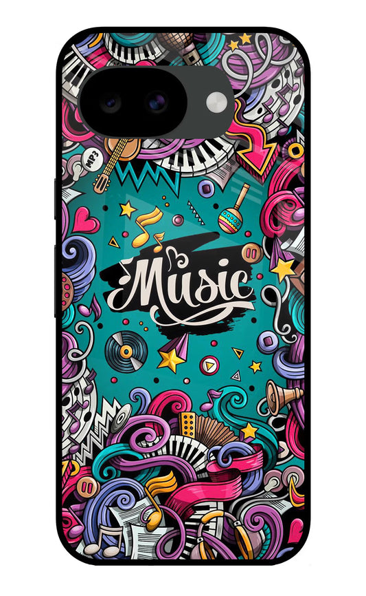 Music Graffiti Google Pixel 10a Glass Case