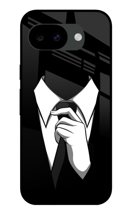 Black Tie Google Pixel 10a Glass Case