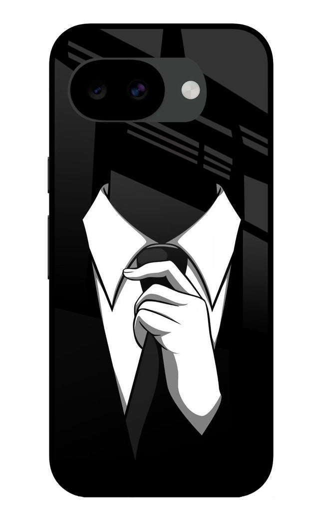 Black Tie Google Pixel 10a Glass Case