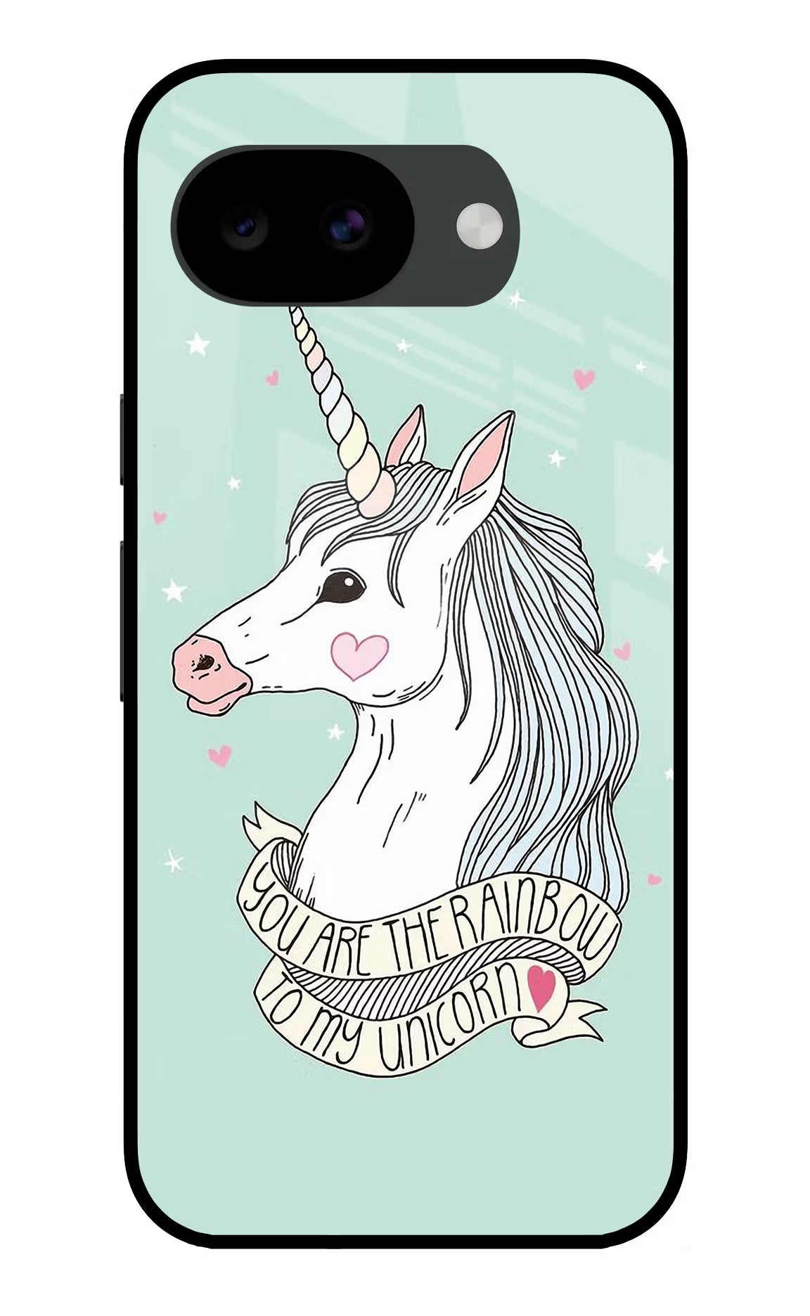 Unicorn Wallpaper Google Pixel 10a Glass Case