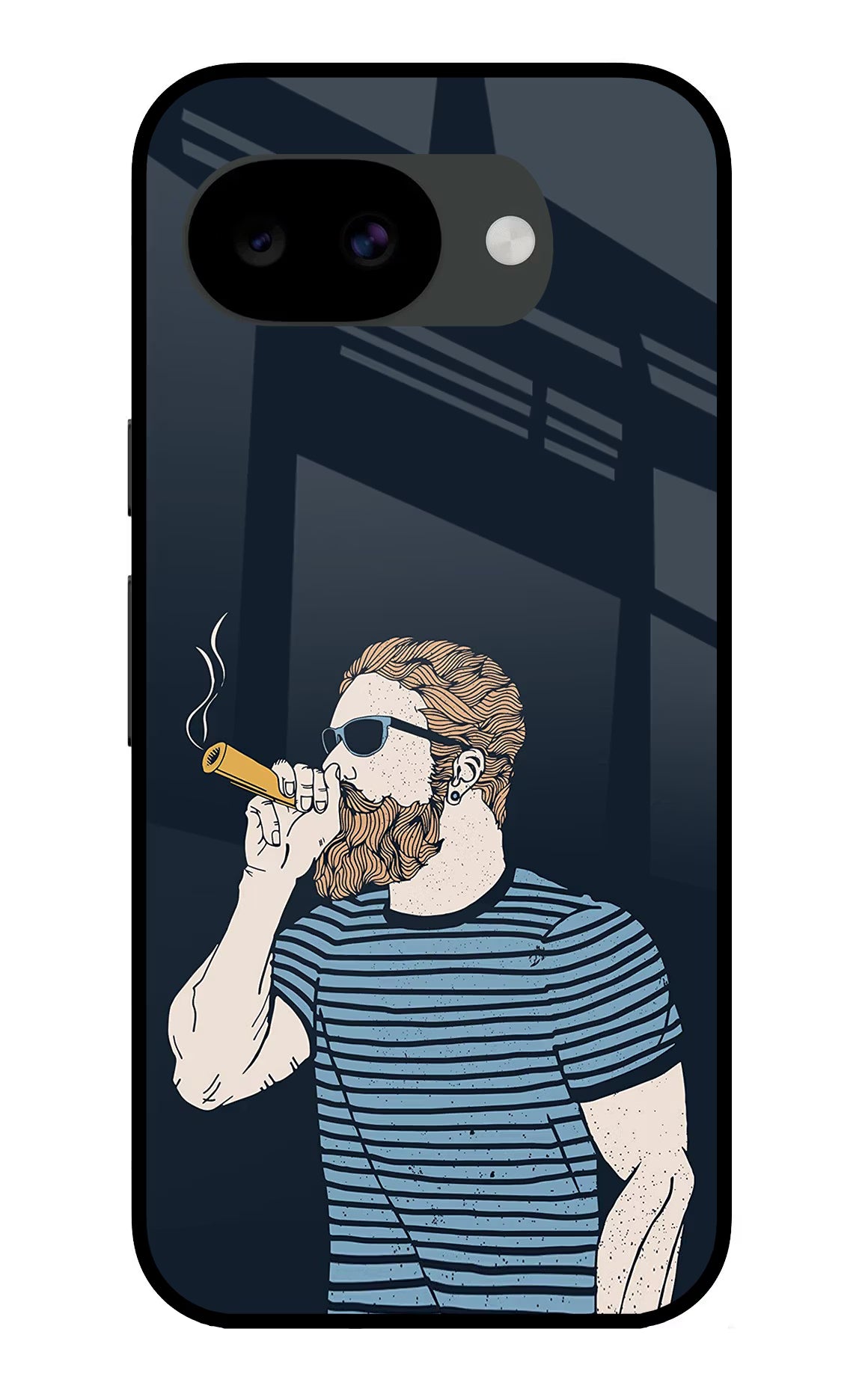 Smoking Google Pixel 10a Glass Case