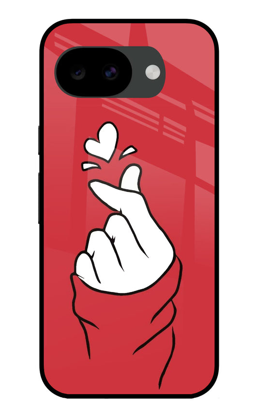 Korean Love Sign Google Pixel 10a Glass Case