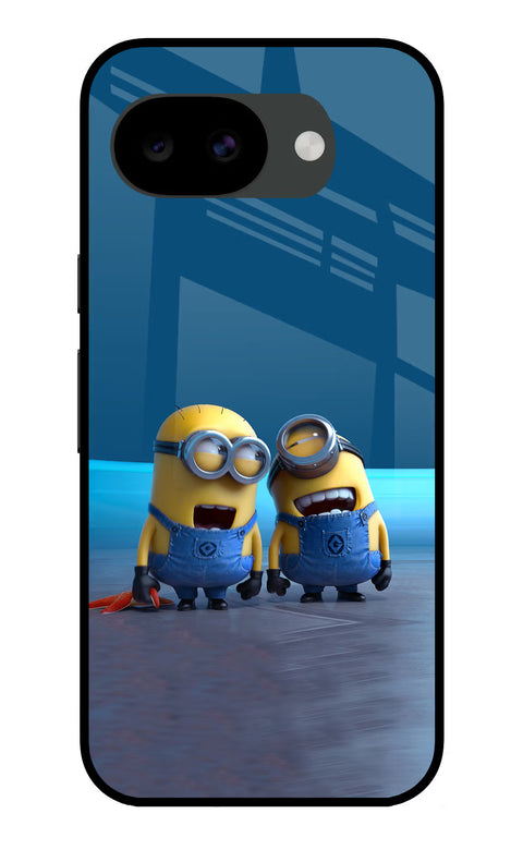 Minion Laughing Google Pixel 10a Back Cover