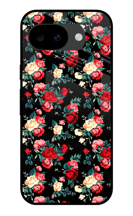 Rose Pattern Google Pixel 10a Glass Case