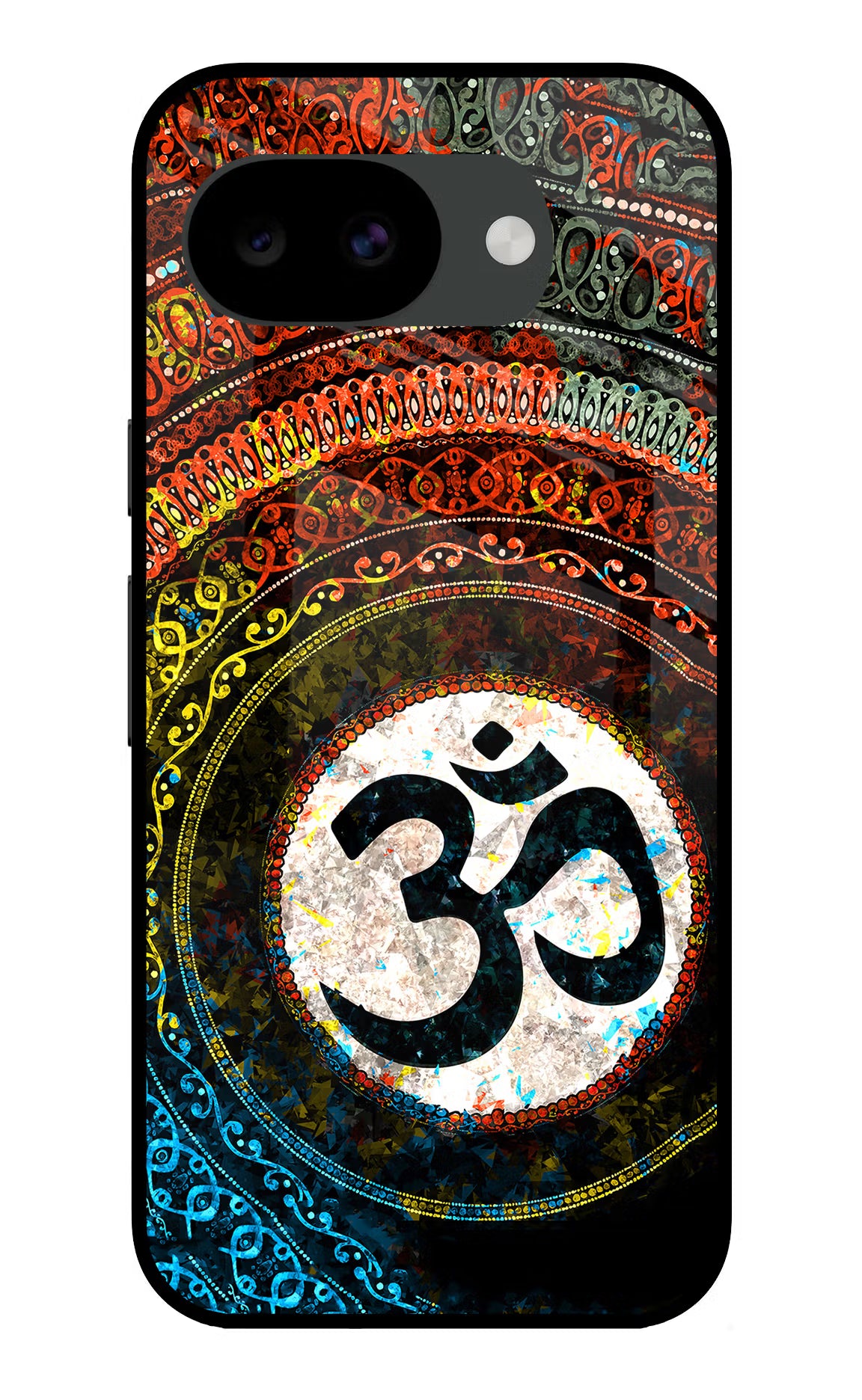 Om Cultural Google Pixel 10a Glass Case Back Cover by Casekaro