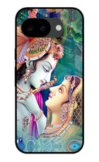 Lord Radha Krishna Google Pixel 10a Glass Case