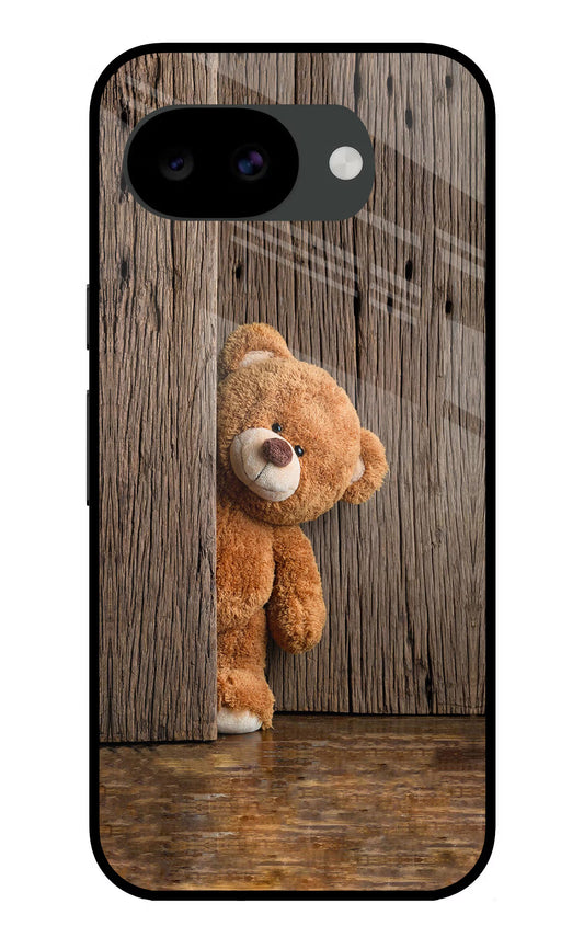Teddy Wooden Google Pixel 10a Glass Case