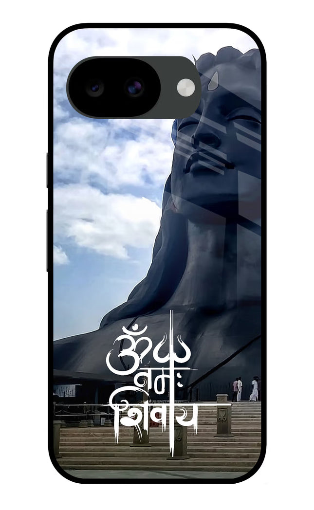 Om Namah Shivay Google Pixel 10a Glass Case