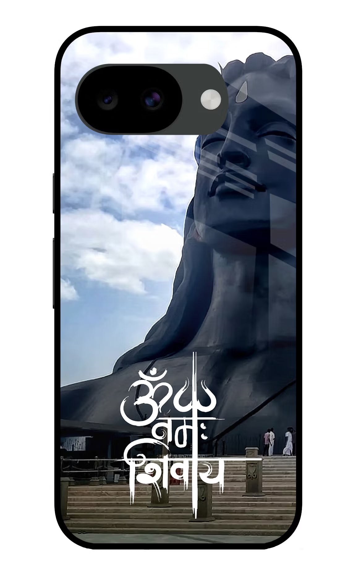 Om Namah Shivay Google Pixel 10a Glass Case Back Cover by Casekaro