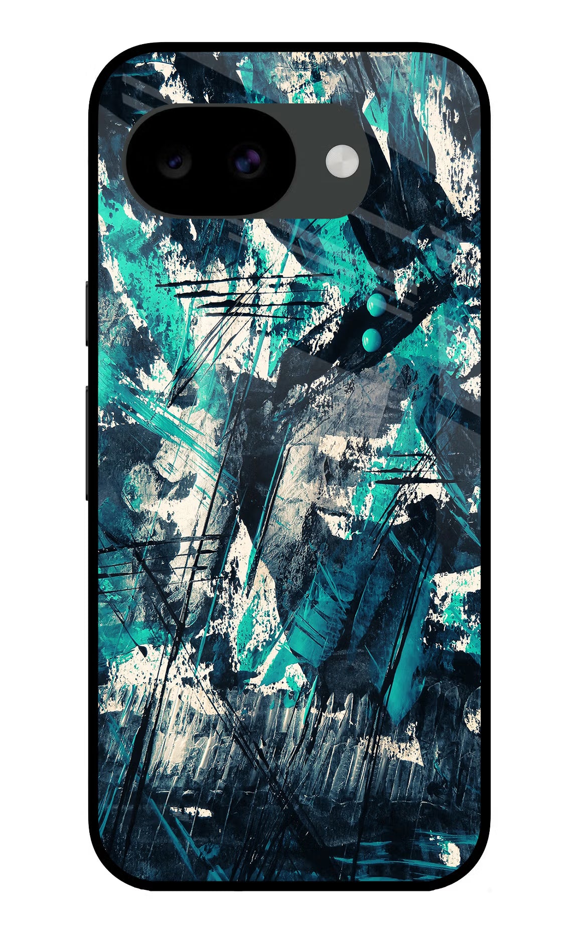 Artwork Google Pixel 10a Glass Case Back Cover by Casekaro