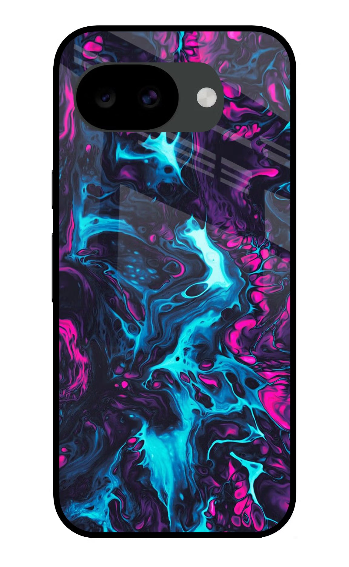 Abstract Google Pixel 10a Glass Case Back Cover by Casekaro