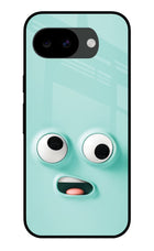Funny Cartoon Google Pixel 10a Glass Case