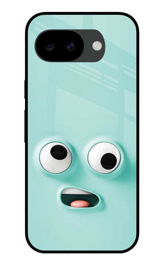 Funny Cartoon Google Pixel 10a Glass Case