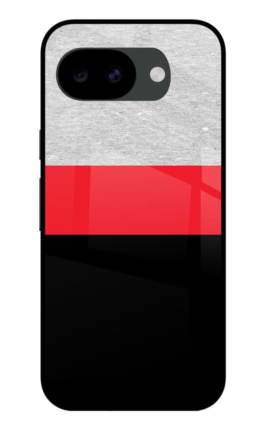 Tri Color Pattern Google Pixel 10a Glass Case