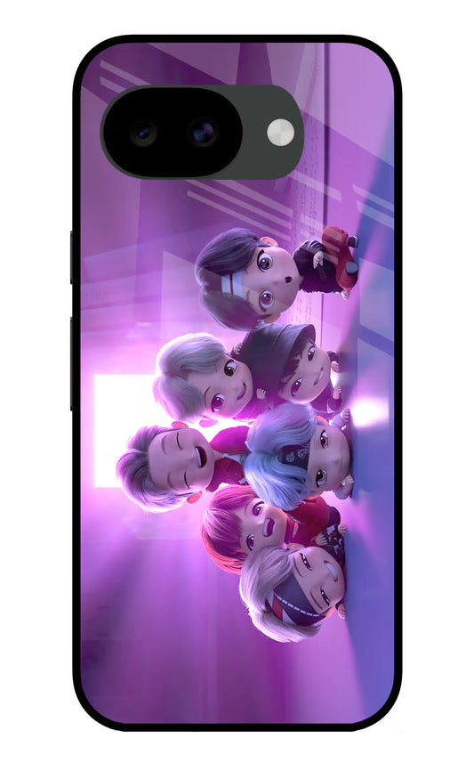 BTS Chibi Google Pixel 10a Glass Case