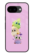 Cute Little Birds Google Pixel 10a Glass Case