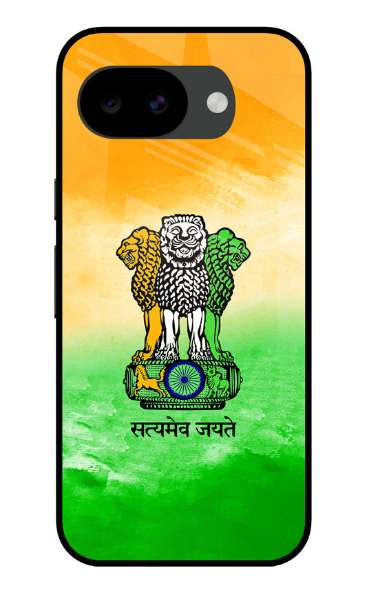 Satyamev Jayate Flag Google Pixel 10a Glass Case